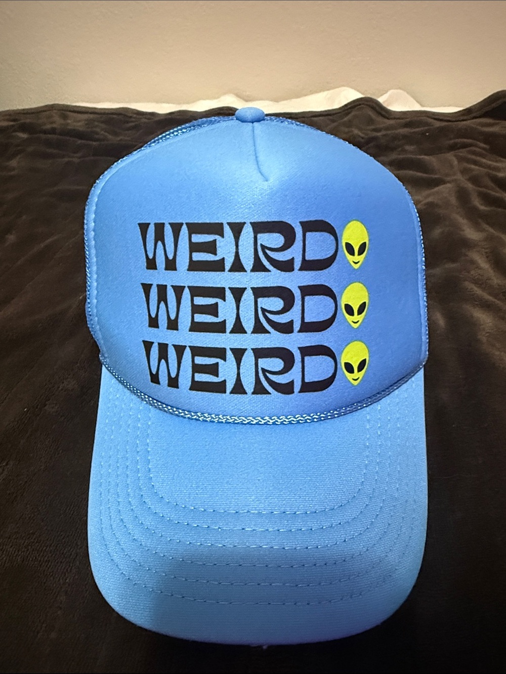 OTTO Light Blue Mesh Trucker Hat